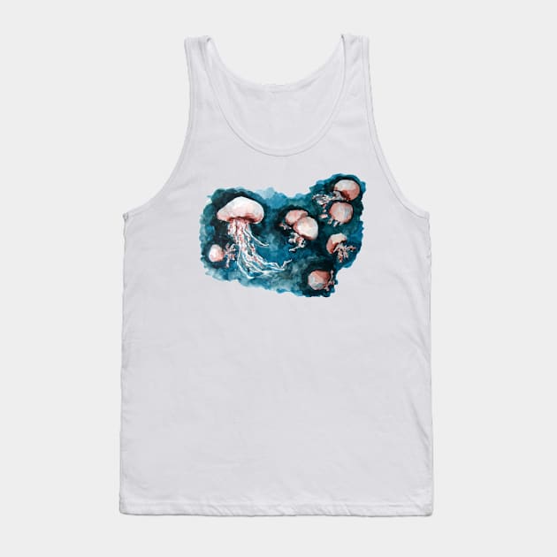 Jellyfish Tank Top by Kuhtina